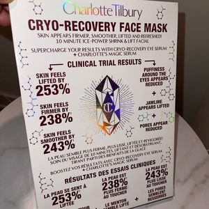 BRAND NEW CHARLOTTE TILBURY CRYO RECOVERY MASK